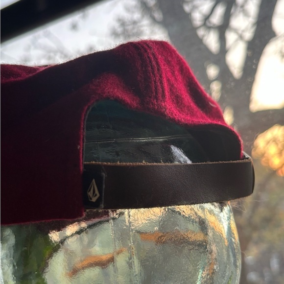 Volcom Maroon Wool Cap - Picture 3 of 5